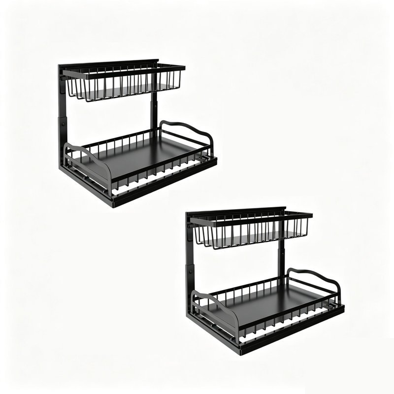Steel Under Sink Organiser