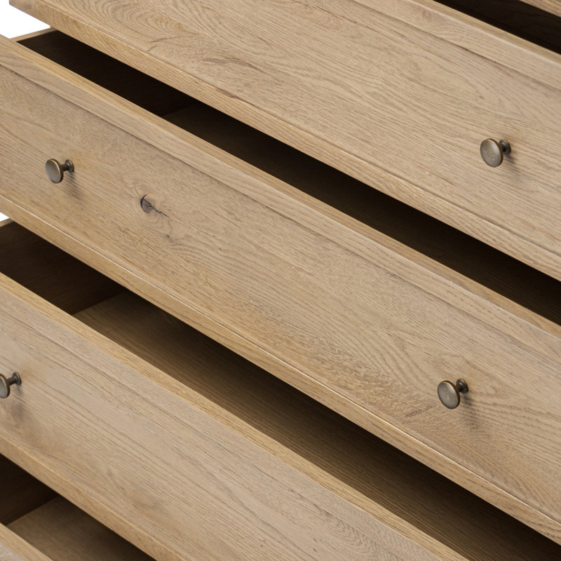 Geoffrey Tall Dresser, Worn Oak