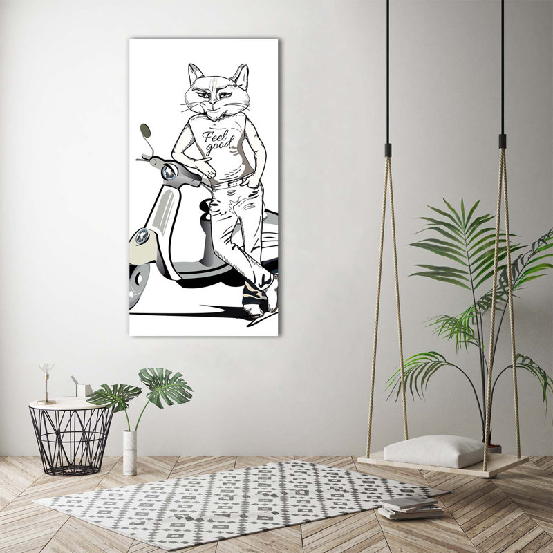 Canvas Print - Wall Art - Prints On Canvas - 70X140 Image Picture Theme: Bengal Tiger