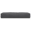 Tissu anthracite 23,6 po x 23,6 po x 3,9 po Ebange Designs Ebern Designs