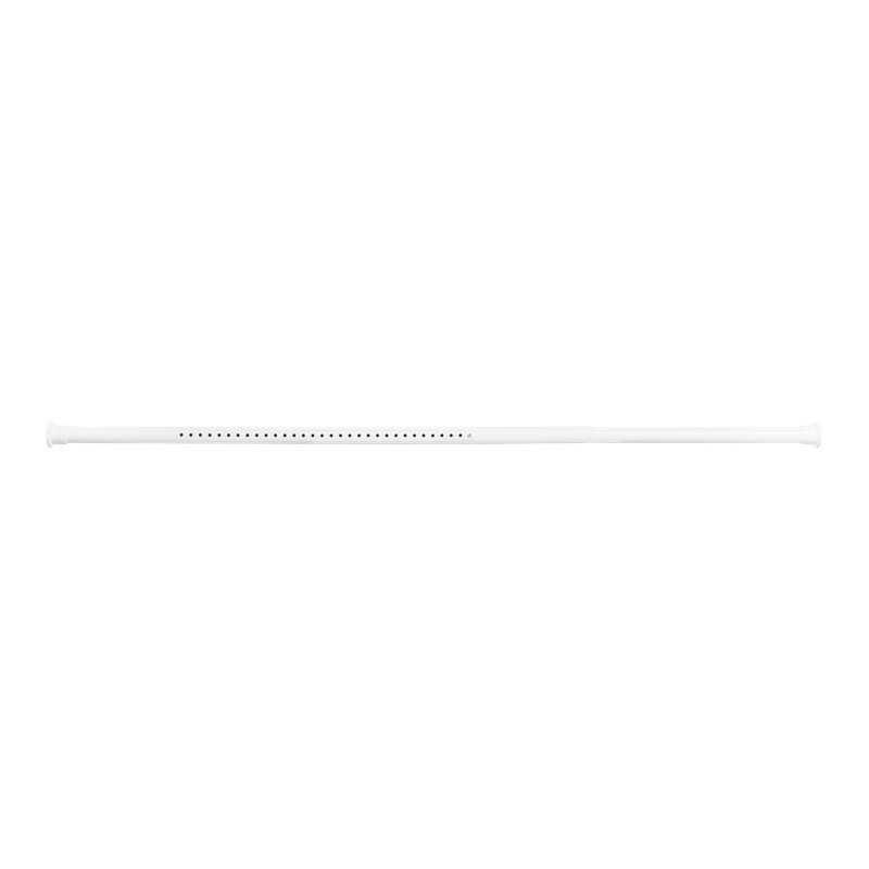 Telescopic Bar, White, 4.9cm H x 116cm W x 4.9cm D