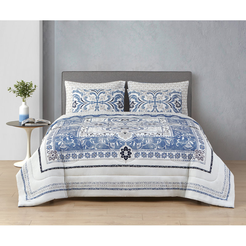 Gaia 7 Piece Bed in a Bag, Full Comforter + 6 Additional Pieces