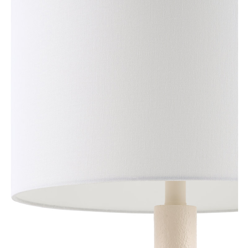 Lampe de table en résine Marie, Crème