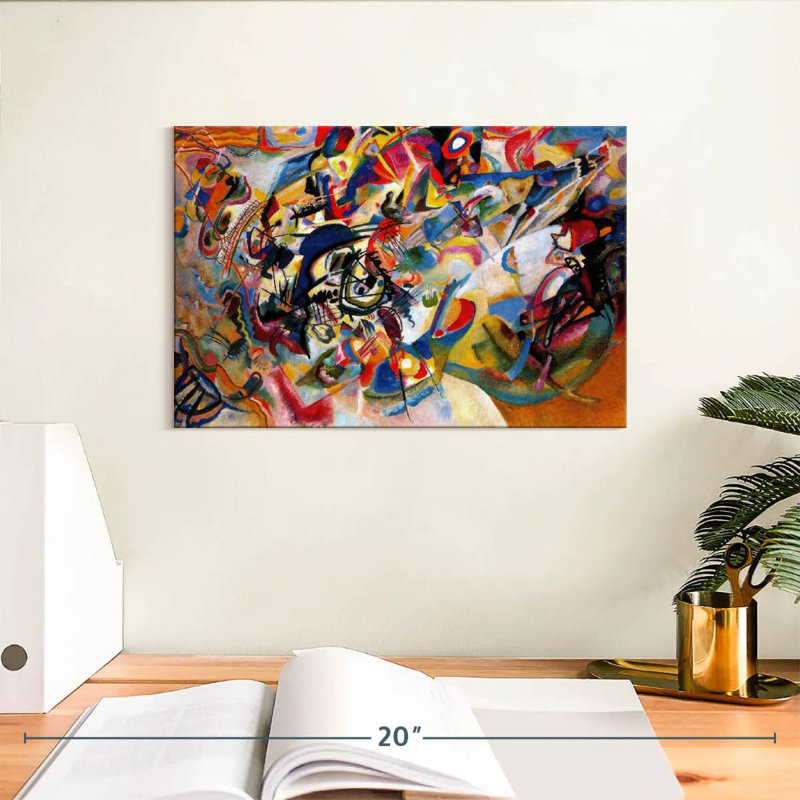 Composition VII, H 8 po x l 12 po