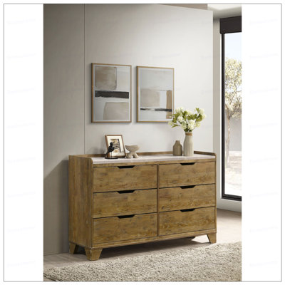 Medium  6-drawer Dresser