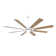 Darita 76"  8-Blade LED Standard Ceiling Fan with Remote Control