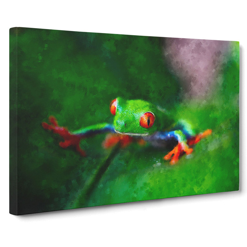 Tree Frog Vol.1 - Wrapped Canvas Print, 35cm H x 50cm W x 3cm D