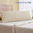 PHF 100% Cotton Waffle Body Pillowcase with Zipper, 1 Pack Soft Skin-Friendly and Breathable Pillow Sham for Bed-124279009-124279008