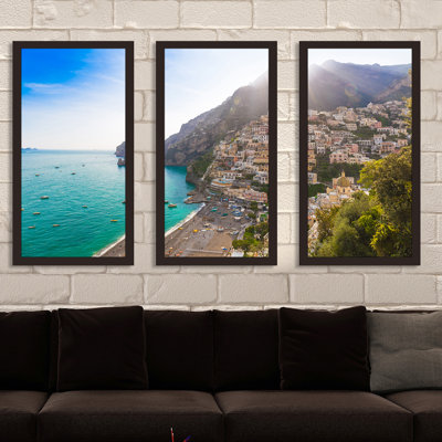 " Positano, Italy " 3 - Pieces