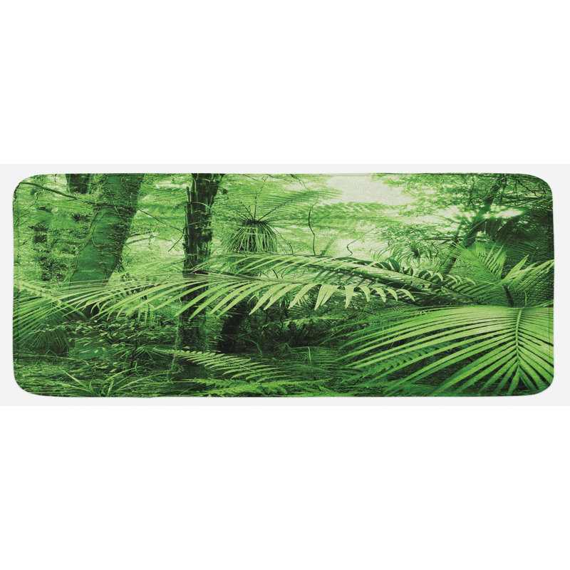 Tapis de cuisine rainforest
