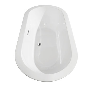 Soho 60'' x 29'' Soaking Acrylic Bathtub