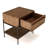 Bedside Table 1 Drawer 1 Shelf In Reclaimed Teak Wood