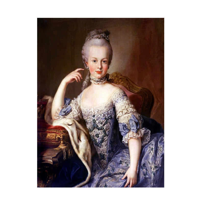 Art sur toile, Marcus Jules Marie Antoinette, H 24 po x l 32 po