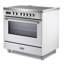 Cuisinière à induction Verona Ultima Series 36 pouces avec 5 éléments à induction-843976569