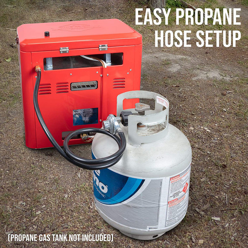 Poêle d'extérieur au propane haute pression à 2 brûleurs Hike Crew