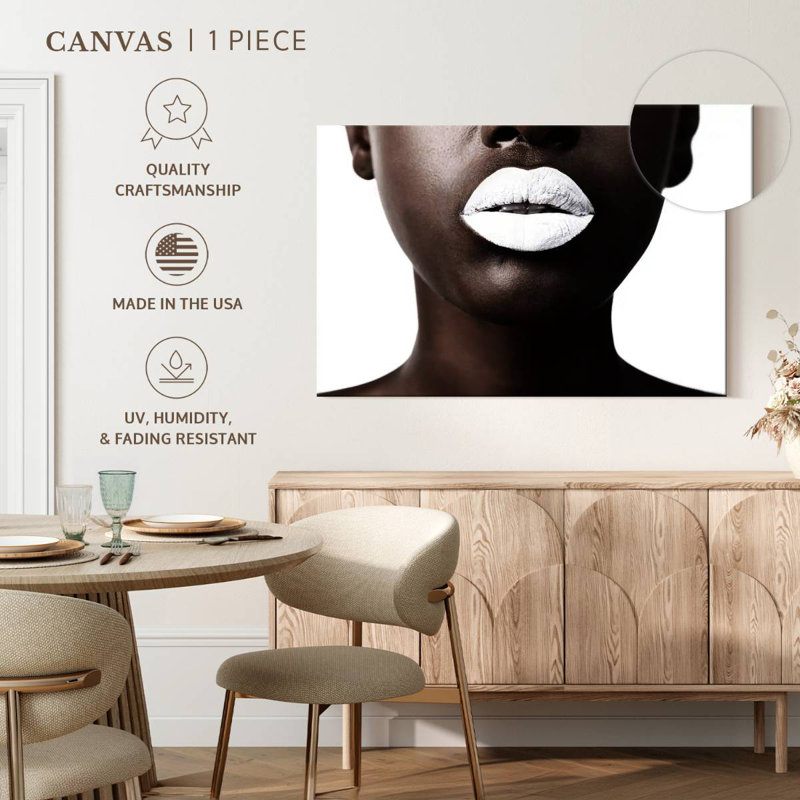 Shuttleworth White Lips, 34" H x 51" W