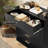 32" Fluted Dresser with 5 Drawers, Modern Wooden Chest & TV Stand for Bedroom & Living Room-1392592133