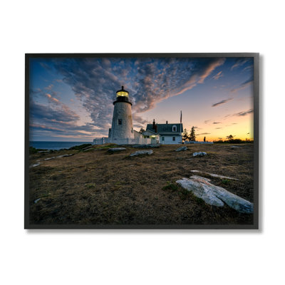 " Maritime Lighthouse Clouds Landscape " by Rick Berk
