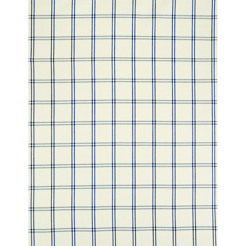 Luberon Plaid Fabric, Blue