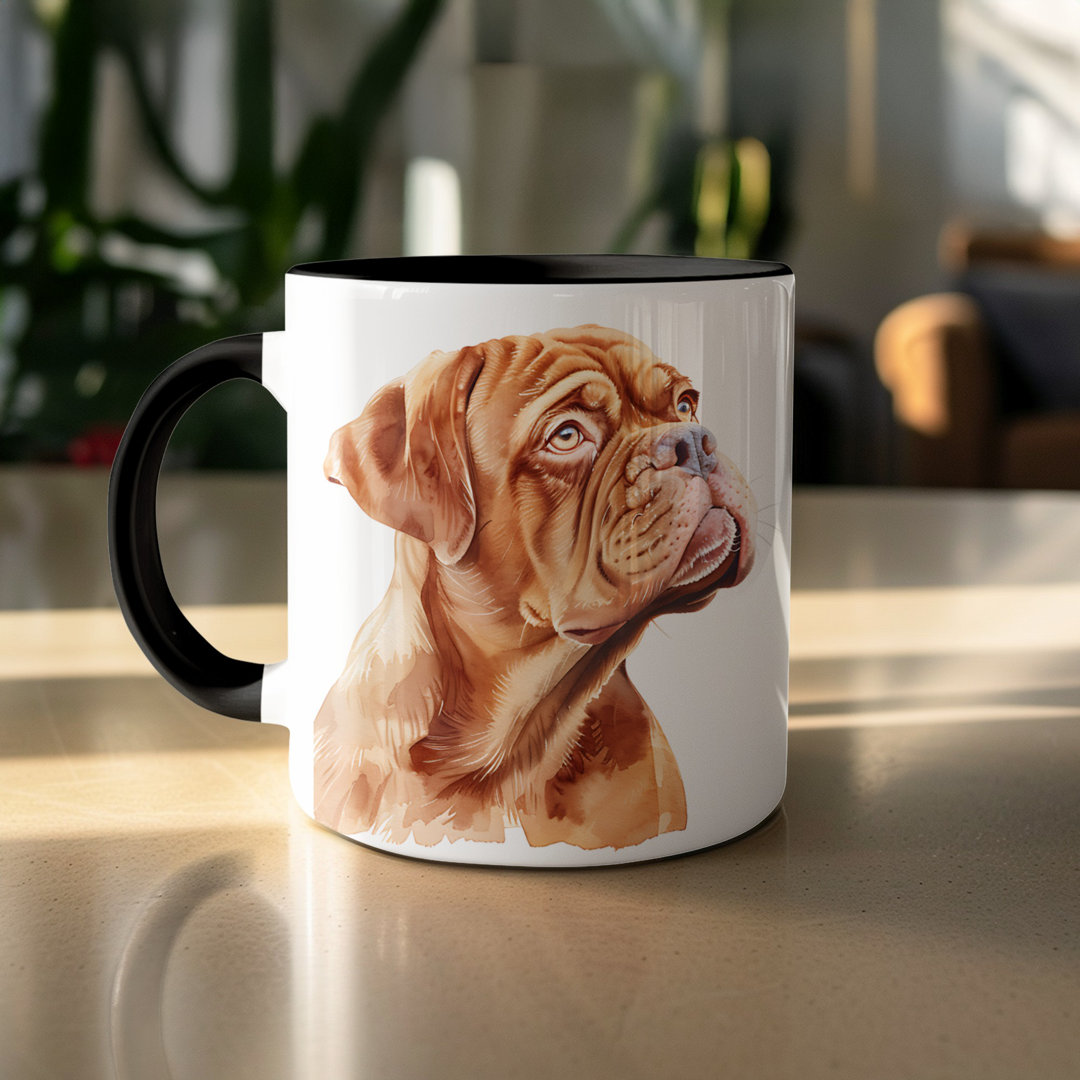 Watercolor Corgi Dog Design 11oz Coffee Mug