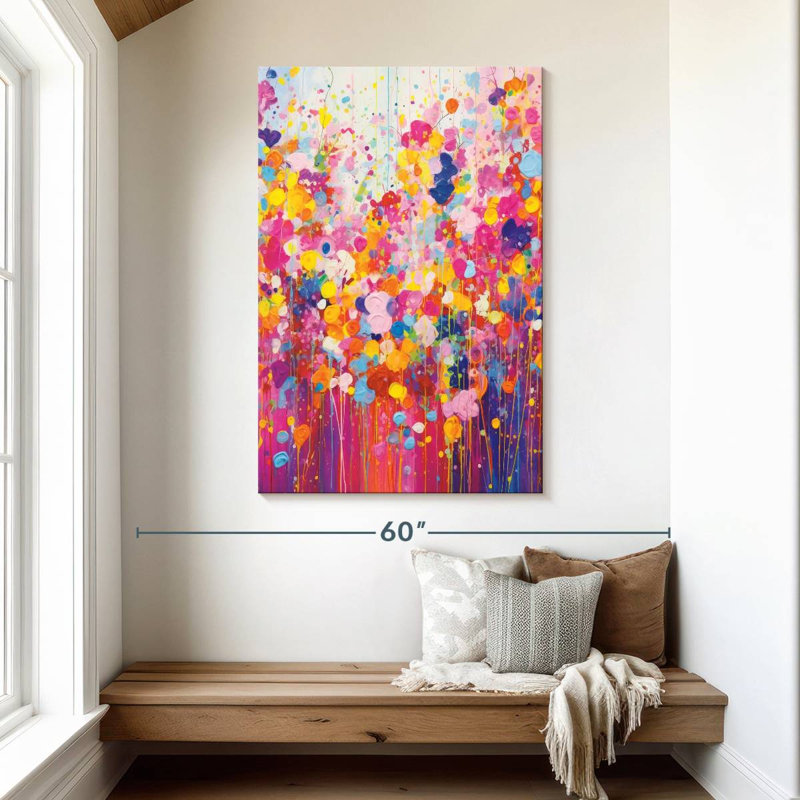 Avery Garden Confetti, 48" H x 32" W