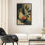 «Cubist Pear Fruit Bowl Still Life Mid Century Room Decor», reproduction d'art encadrée-129673368-129673369