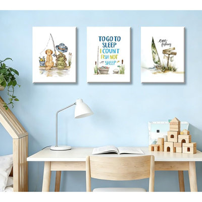 3 Piece Wrapped Canvas Print