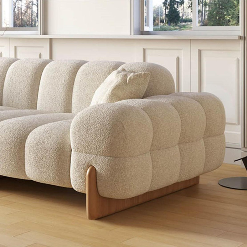 Canapé Log, H 30 po x l 122 po x P 38,58 po, 4