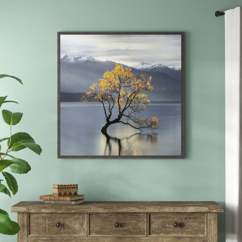 « undérangé », reproduction de photo sur toile encadrée