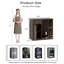 Armoire de bar moderne 39,4 po avec mini-réfrigérateur, tiroir et rangement-346593523