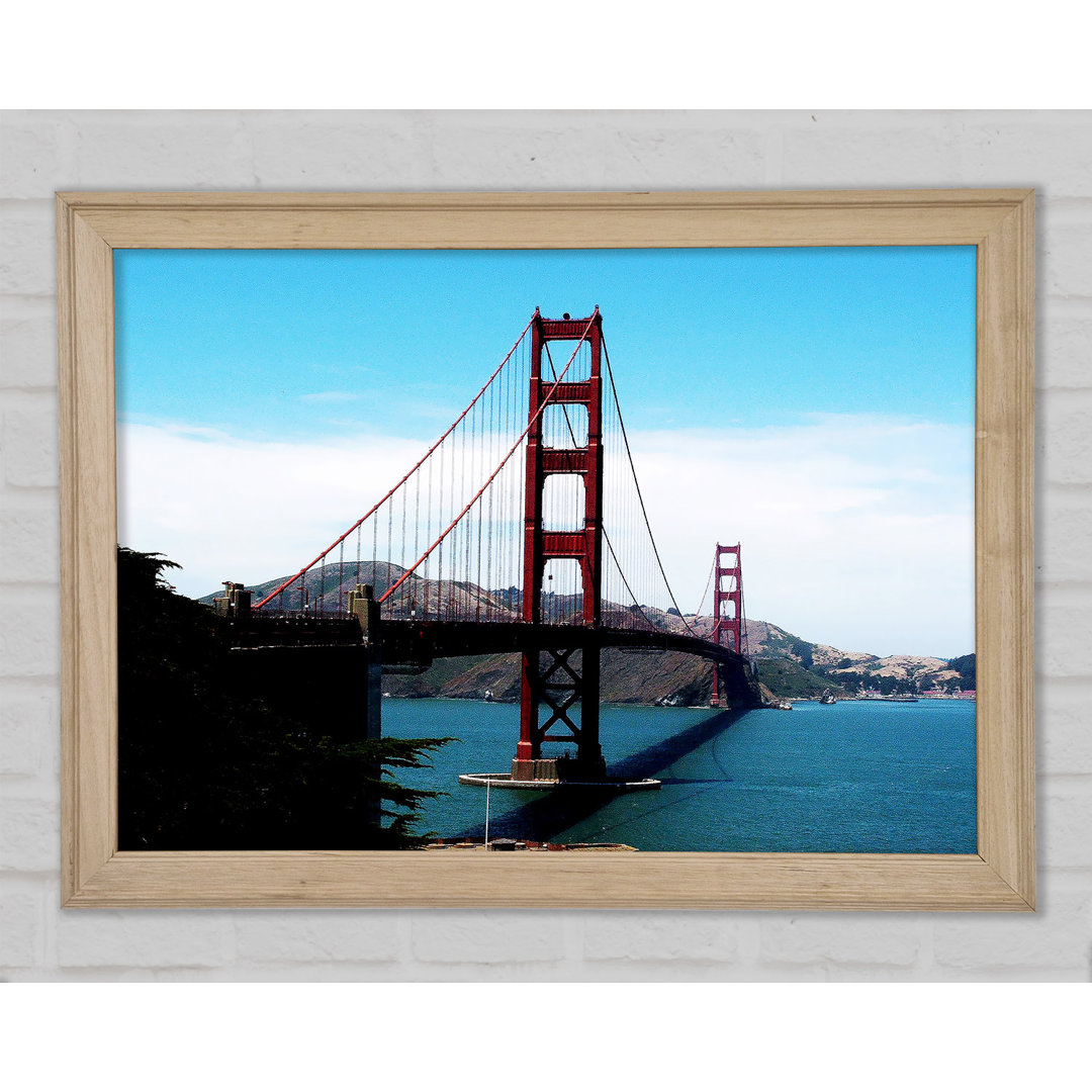 Golden Gate Bridge in der Ferne - Druck