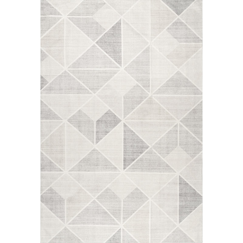 Tapis de couloir lavable à la machine Elloise, Rectangle 8 pi x 10 pi