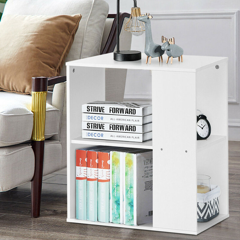 Table de chevet Mher, Blanc, Individuel