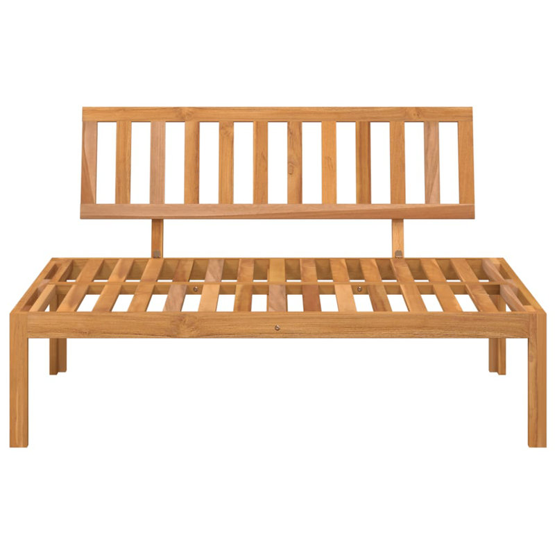 Sandi 120cm Wide Rectangle Patio Sofa, Brown