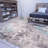 Premium 100% Polyester Area Rug, 6.9 x 10.2 ft | 1850 g/m², 0.2 in Pile Height | Recycled Poly Cotton Underside | Machine Washable at 30°C | Soft, Durable, Eco-Friendly Design for Modern Living Spaces-845522355