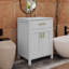 Évier à lessive 24 po avec armoire intégrée