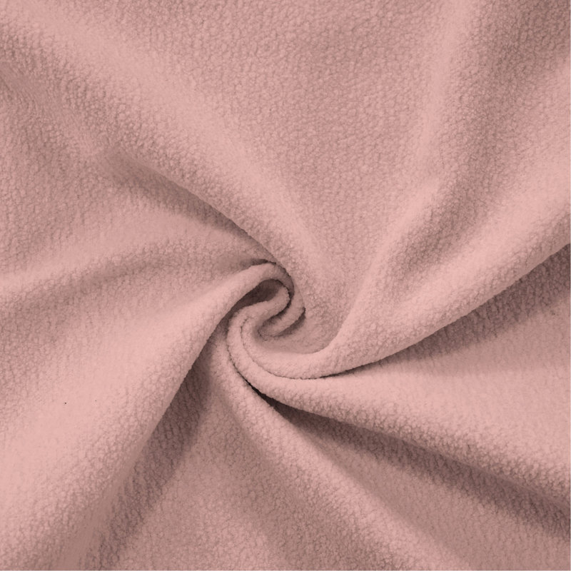 Canapé modulaire Luxury Luxury, Rose, H 35,4 po x l 133,8 po x P 36 po