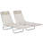 Nakyiah Outdoor Metal Chaise Lounge Set-1454605513