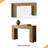 Large-Tabletop Sofa Table,Wooden Hallway Table,Console Table