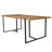 Cherese Upholstered and Metal 8-Person Rectangular Dining Set-102834070