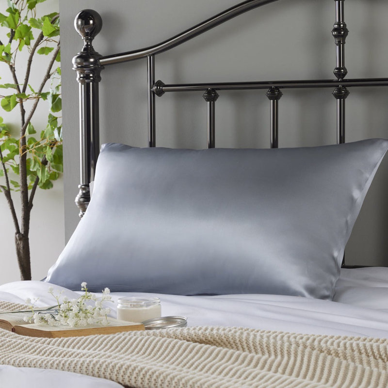 Silk Pillowcase, Grey