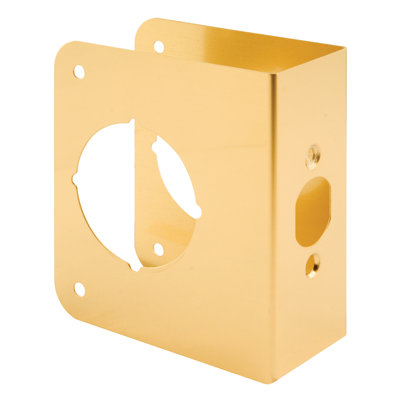 Plaque de renfort de porte et de serrure Prime-Line (paquet simple)