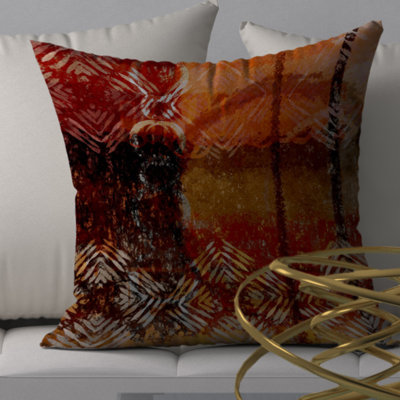 Fun Attraction Decorative Square Pillow Cover & Insert