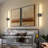 Battery Operated Wall Sconces With Remote Control, Led Wall Sconce With 350 Degree Rotation-253962649