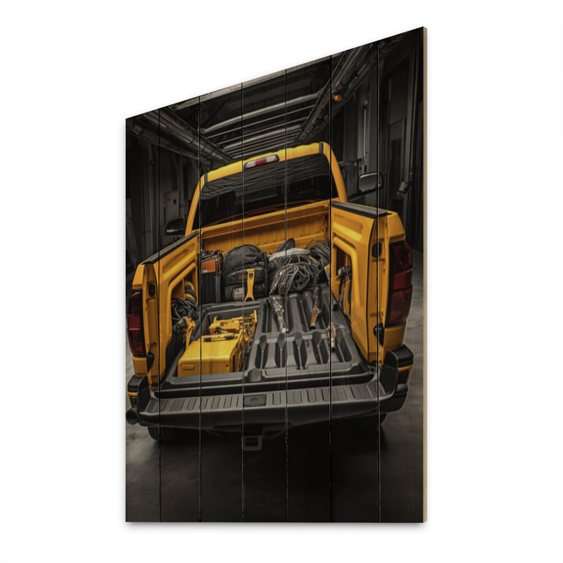 Camionnette prête pour le travail sur bois, H 32 po x l 24 po x P 0,78 po