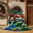 Washable Sitatunga Wildlife Area Rug-1295928237