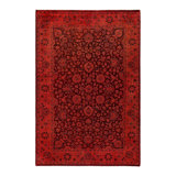 Fine Vibrance One-of-a-Kind 4' 3" X 6' 4" Hand Knotted Area Rug