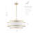 Aasim 18" Modern 4-Light Dimmable Drum Chandelier-685813053