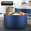 NutriChef 5 pte Ensemble de casseroles antiadhésives en aluminium avec couvercle-68602263