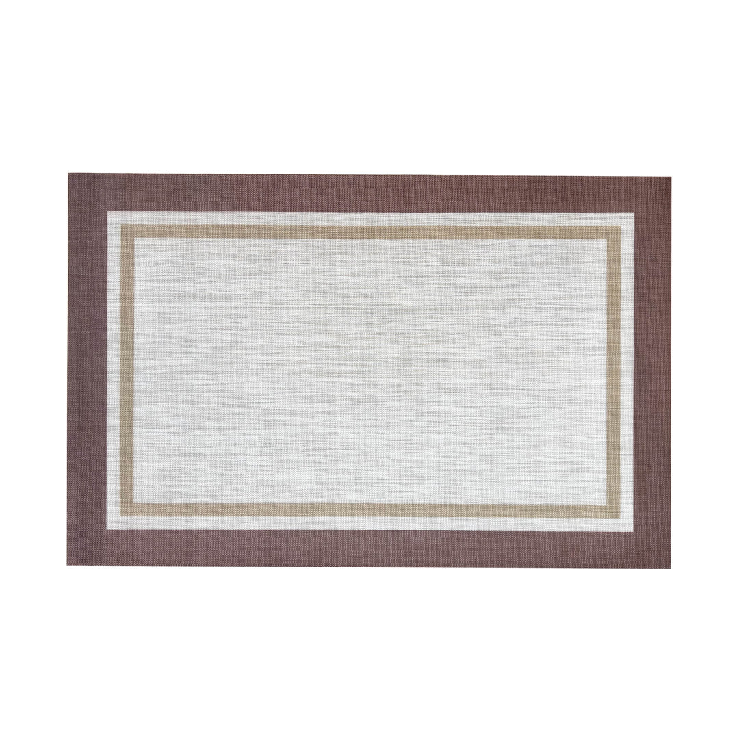 Casahola Virdiana Sedona Woven Vinyl Home Kitchen Mat Waterproof Area Rug for Indoor/Outdoor Ebern Designs Rug 